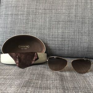 Coach Aviator Sunglasses